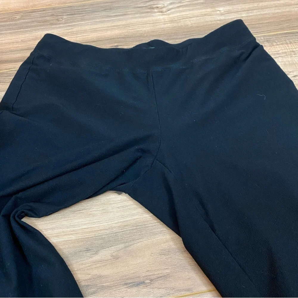 Eileen Fisher Knit Straight Leg Pant Women's Small Color Black - Picture 7 of 8